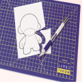 Zdjęcie dodatkowe produktu Nóż modelarski (skalpel) Soft Grip Modelcraft typ #1 (125mm) z ostrzami Shesto Modelcraft PKN4301-S
