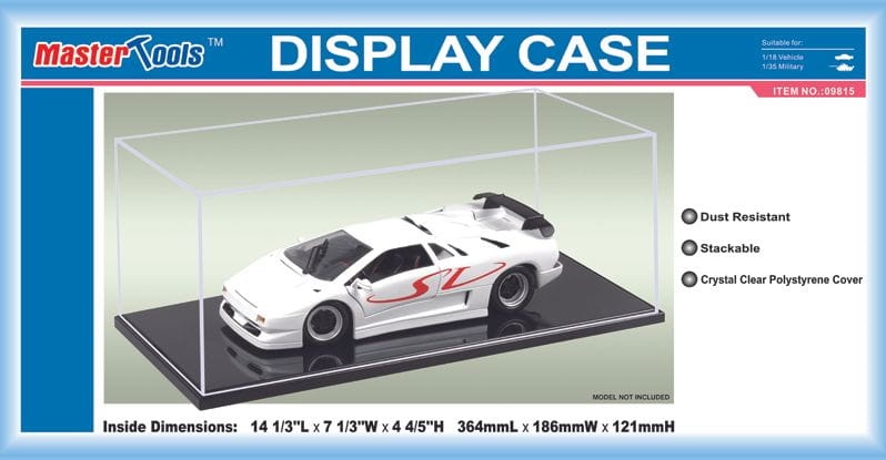 Zdjęcie dodatkowe produktu Gablotka 364x186x121mm Display Case Trumpeter 09815