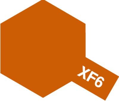 Zdjęcie dodatkowe produktu Tamiya 81306 XF-6 Copper Farba 23ml XF6 Acrylic