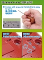 Zdjęcie dodatkowe produktu HG Micro Rivet Punch (23 szt, 0.25mm-1.35mm) Trumpeter 08020