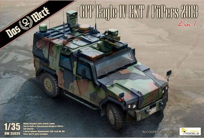 Zdjęcie główne produktu GFF Eagle IV EKT FuPers 2013 1:35 Das Werk 35039