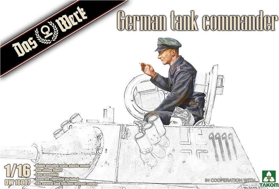 Zdjęcie główne produktu German Tank Commander 1:16 Das Werk 16007