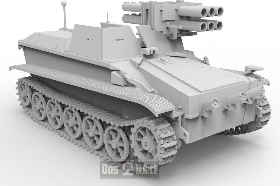 Zdjęcie dodatkowe produktu Borgward IV Panzerjager Wanze 1:35 Das Werk 35008