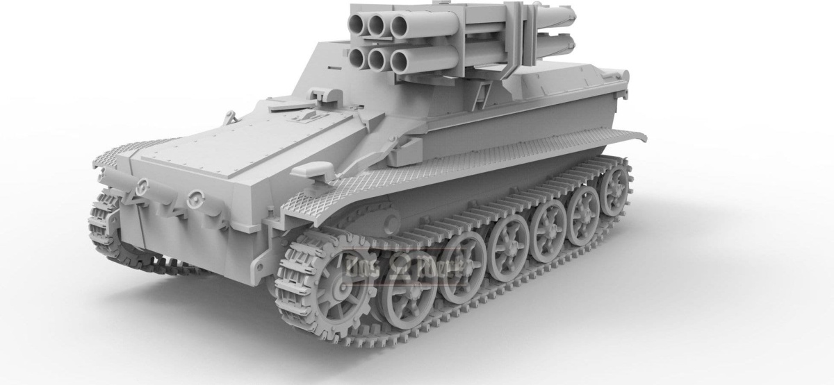 Zdjęcie dodatkowe produktu Borgward IV Panzerjager Wanze 1:35 Das Werk 35008