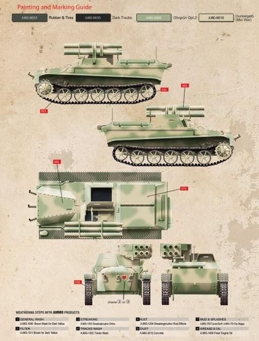 Zdjęcie dodatkowe produktu Borgward IV Panzerjager Wanze 1:35 Das Werk 35008