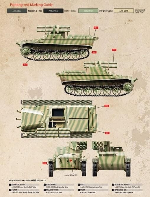 Zdjęcie dodatkowe produktu Borgward IV Panzerjager Wanze 1:35 Das Werk 35008