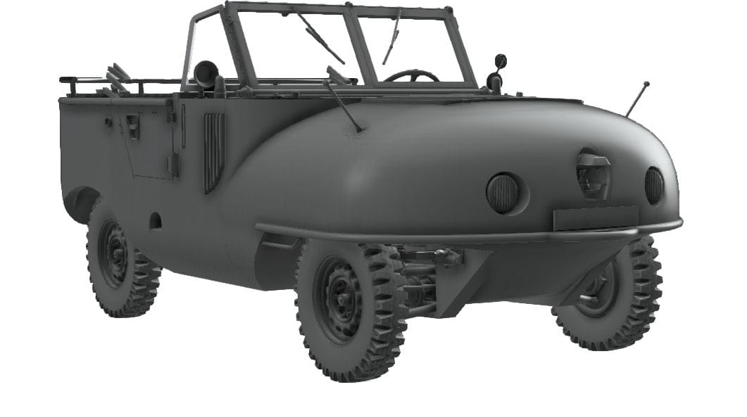 Zdjęcie dodatkowe produktu Schwimmwagen Trippel SG 6/38 1:35 Das Werk 35012