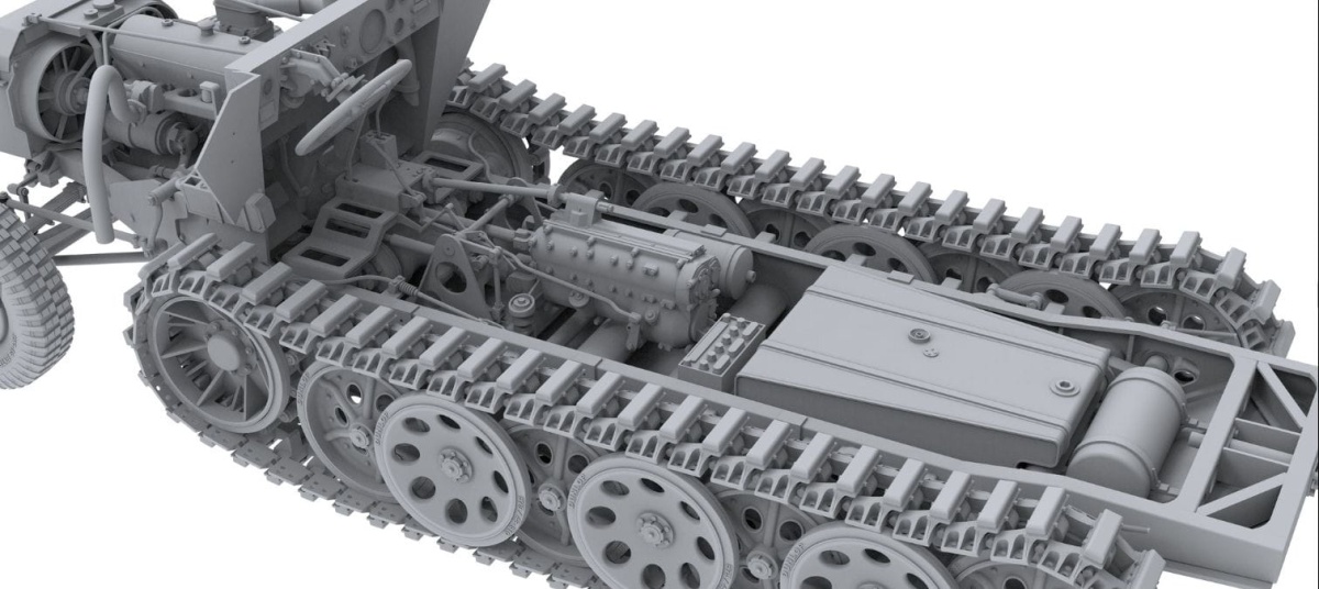 Zdjęcie dodatkowe produktu Sd.Kfz. 251/1 Ausf. D 1:16 Das Werk 16005