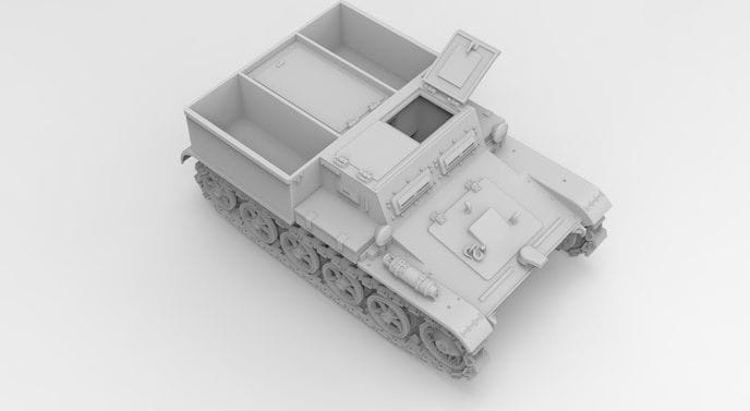 Zdjęcie dodatkowe produktu Gepanzerter Munitionsschlepper VK3.02 1:35 Das Werk 35016