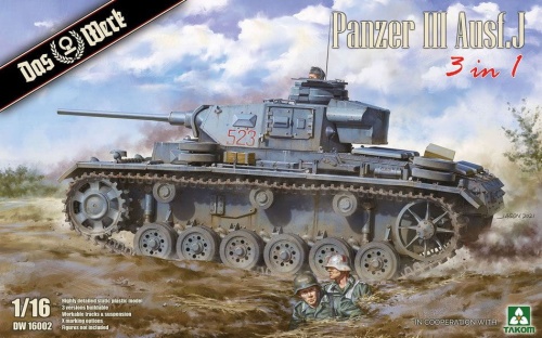 Panzer III Ausf.J 1:16 Das Werk 16002