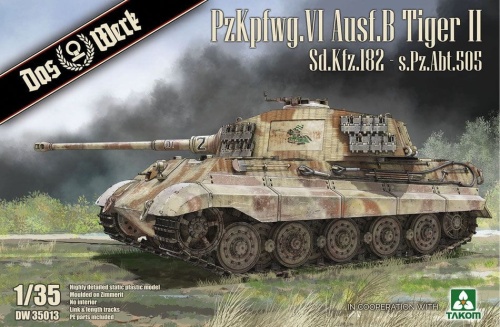 PzKpfwg. VI Ausf.B Tiger II 1:35 Das Werk 35013