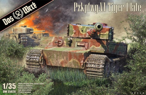 PzKpfwg.VI Tiger I late 1:35 Das Werk 35028