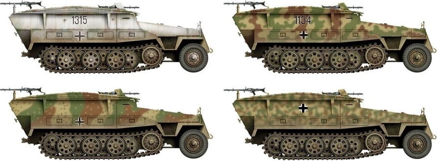 Zdjęcie dodatkowe produktu Mtl. Pi. Pzwg. Sd.Kfz. 251/7 Ausf. D 1:35 Das Werk 35030