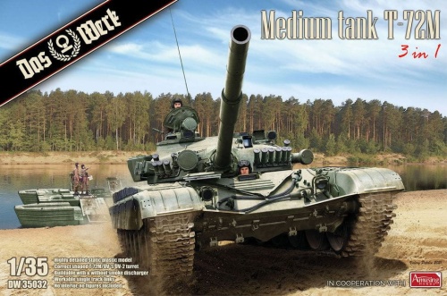 Medium tank T-72M 1:35 Das Werk 35032