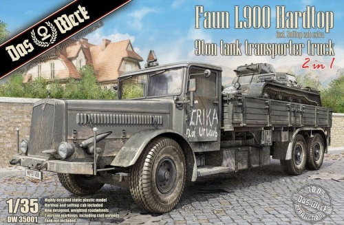 Faun L900 Hardtop 1:35 Das Werk 35001