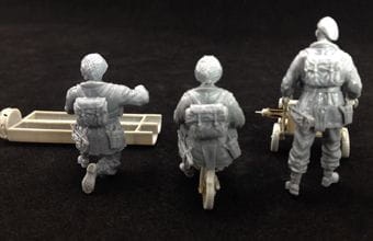 Zdjęcie dodatkowe produktu WWII British Paratroops In Action Set B 1:35 Bronco CB35192