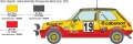 Zdjęcie dodatkowe produktu Renault R5 Alpine Rally 1:24 Italeri 3652