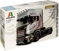 Zdjęcie główne produktu Scania R730 V8 Streamline Silver Griffin 1:24 Italeri 3906