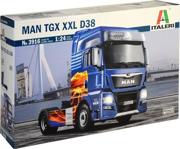 Zdjęcie główne produktu Man TGX XXL D38 1:24 Italeri 3916