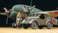 Zdjęcie dodatkowe produktu Mitsubishi Ki-46 III Type 100 and 4X4 Light Vehicle Kurogane Set 1:48 Tamiya 25217