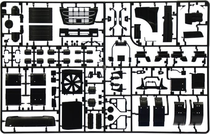 Zdjęcie dodatkowe produktu Volvo FH Plat Dak 1:24 Italeri 3962
