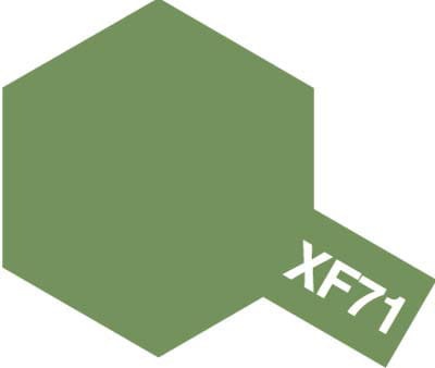Zdjęcie główne produktu Tamiya 81371 XF-71 Cockpit Green (IJN) Farba 23ml XF71 Acrylic