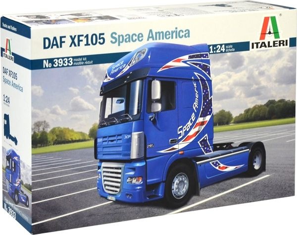 Zdjęcie główne produktu DAF XF105 Space America 1:24 Italeri 3933