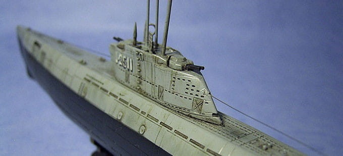 Zdjęcie dodatkowe produktu German Typ XXI Submarine 1:350 AFV Club SE73501