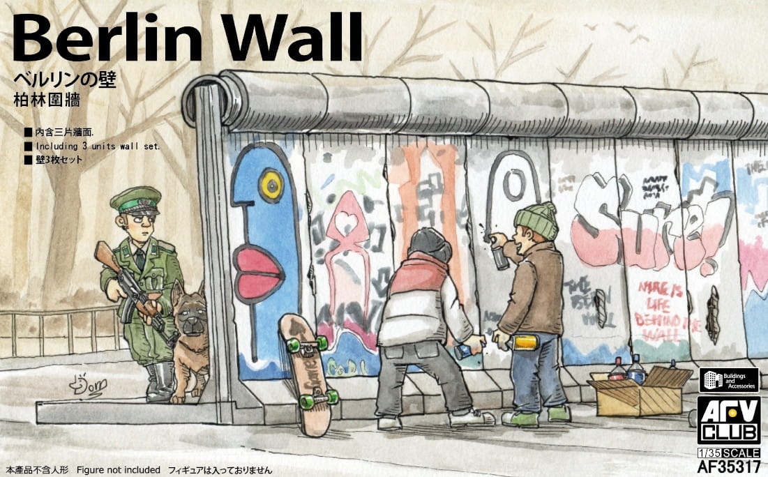Zdjęcie główne produktu Berlin Wall 1:35 AFV Club 35317