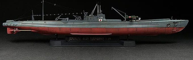 Zdjęcie dodatkowe produktu Japanese Navy I-19 1:350 AFV Club SE73506