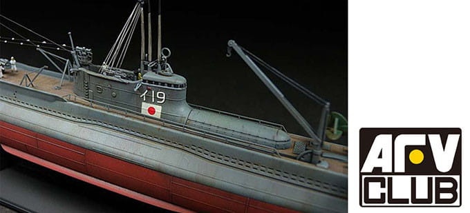 Zdjęcie dodatkowe produktu Japanese Navy I-19 1:350 AFV Club SE73506
