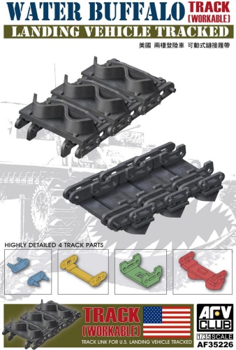 Landing Vehicle Tracked Water Buffalo Track 1:35 AFV Club 35226
