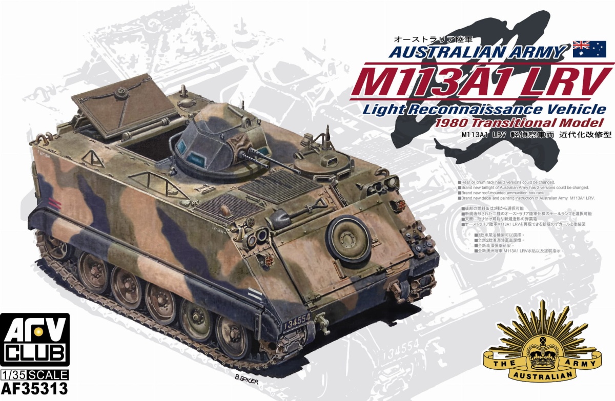 Zdjęcie główne produktu Australian Army M113A1 LRV 1:35 AFV Club 35313