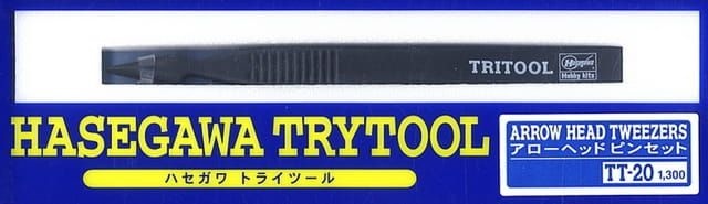 Zdjęcie dodatkowe produktu Arrow Head Tweezers (pęseta strzałkowa) Hasegawa TT20