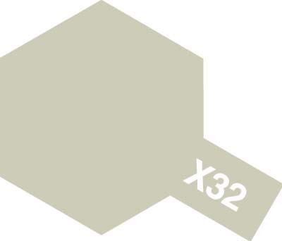 Zdjęcie dodatkowe produktu Tamiya 81032 X-32 Titanium Silver Farba 23ml X32 Acrylic