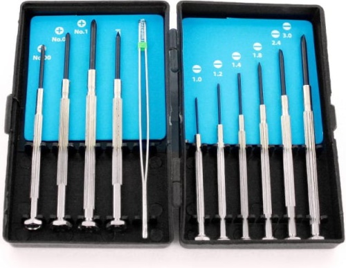 Modelcraft Shesto PSD1011 precision rotary screwdriver set