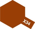 Zdjęcie dodatkowe produktu Tamiya 81034 X-34 Metallic Brown Farba 23ml X34 Acrylic
