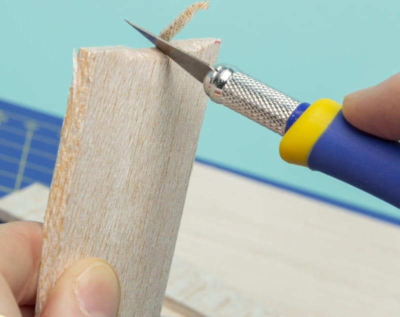 Zdjęcie dodatkowe produktu Nóż modelarski wysuwany Modelcraft #1 Shesto PKN1211
