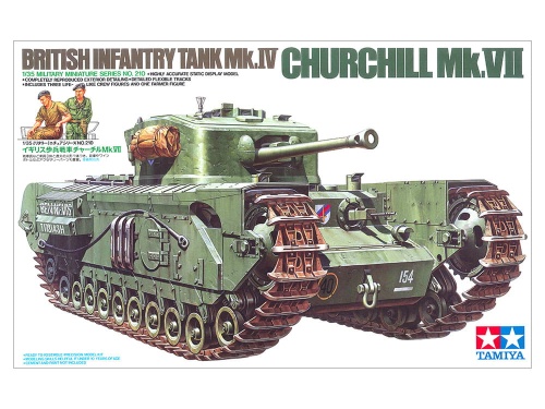 Churchill Mk.VII British Infantry Tank Mk.IV 1:35 Tamiya 35210