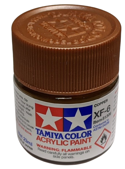 Zdjęcie główne produktu Tamiya 81306 XF-6 Copper Farba 23ml XF6 Acrylic