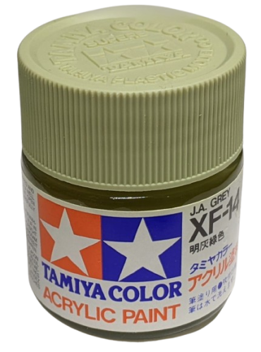 Tamiya 81314 XF-14 J.A. Grey Paint 23ml XF14 Acrylic