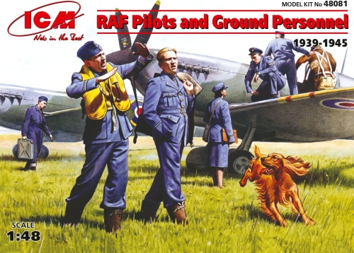 RAF pilots and ground personnel of World War II (1939-1945) 1:48 ICM 48081