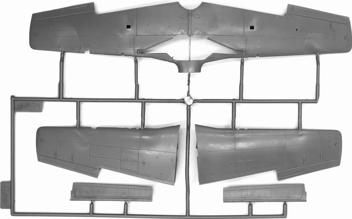 Zdjęcie dodatkowe produktu Mustang Mk.III 1:48 ICM 48123