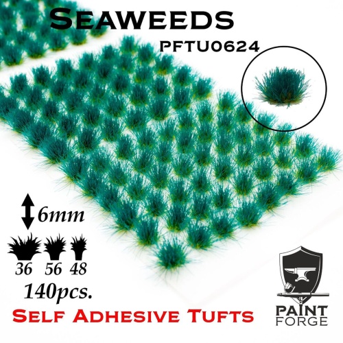 Seaweeds Tufts 6mm (140pcs) Paint Forge PFTU0624