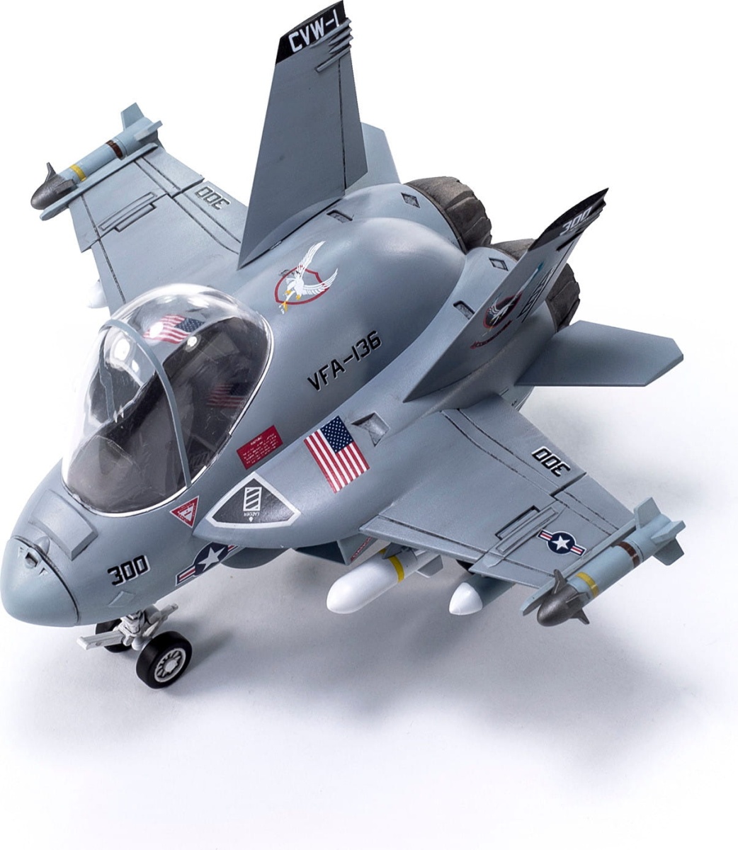 Zdjęcie dodatkowe produktu Myśliwiec wielozadaniowy Boeing F/A-18 E Super Hornet EGG PLANE AFV Club Q007