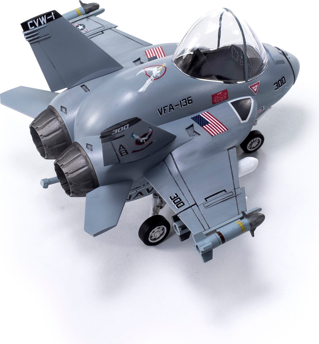 Zdjęcie dodatkowe produktu Myśliwiec wielozadaniowy Boeing F/A-18 E Super Hornet EGG PLANE AFV Club Q007