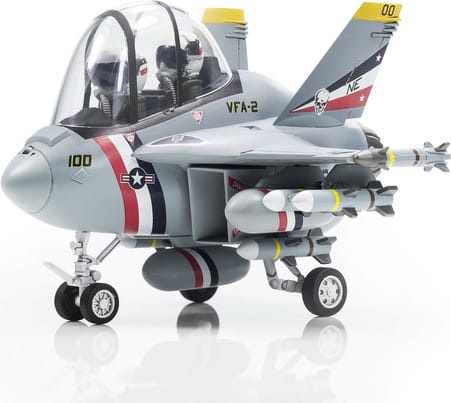 Zdjęcie dodatkowe produktu Myśliwiec wielozadaniowy Boeing F/A-18 F Super Hornet EGG PLANE AFV Club Q008