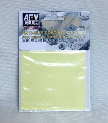 Anti-slip stickers for vehicle/tank/plane/ship AFV Club AC35206