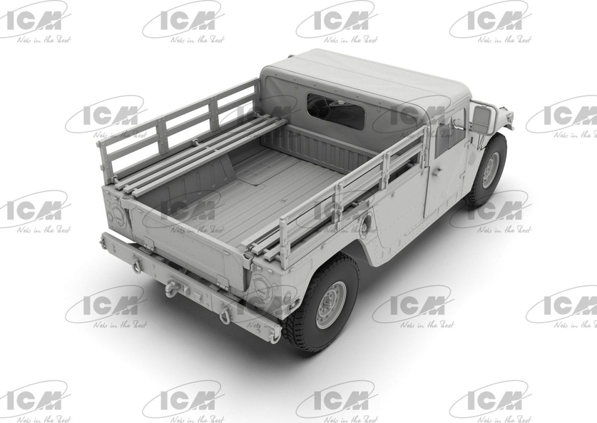 Zdjęcie dodatkowe produktu Cargo Carrier Humvee M1097A2 1:35 ICM 35436