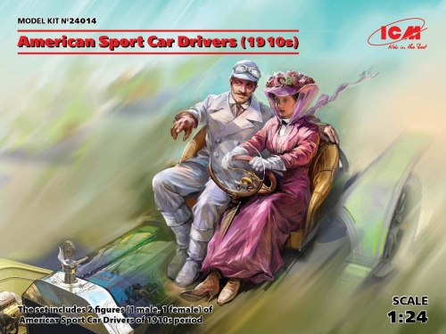 American Sports Car Drivers (1910) 1:24 ICM 24014